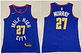 Nuggets 27 Jamal Murray Blue Nike Swingman Jersey (1),baseball caps,new era cap wholesale,wholesale hats